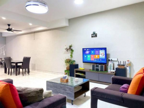 Modern Cozy Sweet House 4 ROOM 10pax@ALMA BM